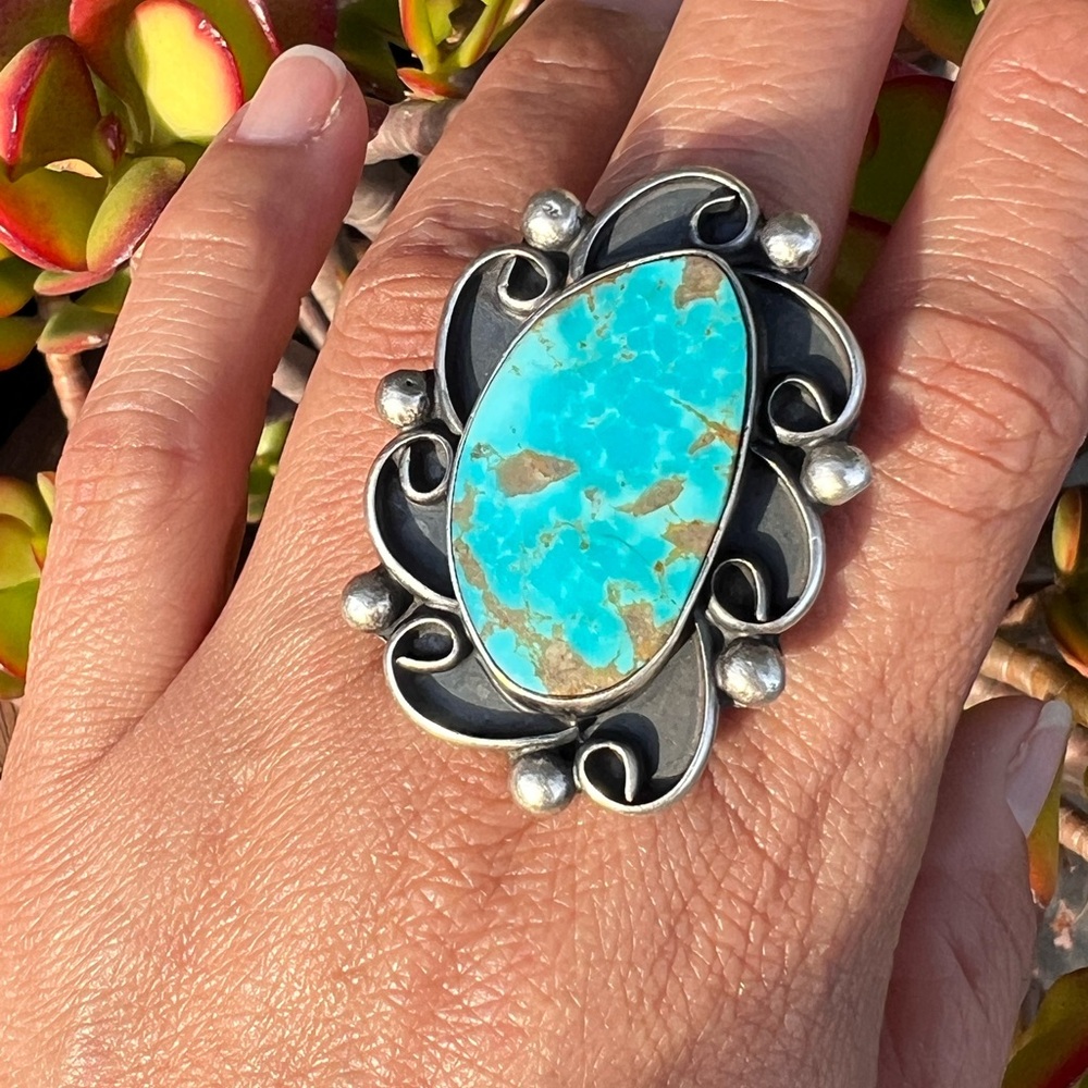 Kingman Statement Ring - image 1